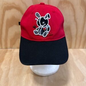 CAP HAT BKYS LUCKY CHARM BASEBALL - ONE SIZE - RED BLACK